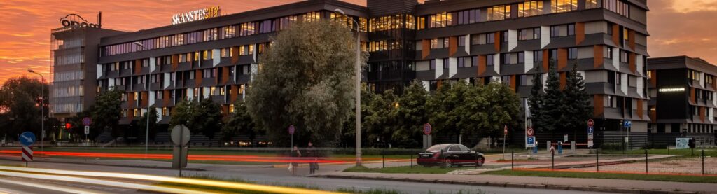 ''Skanstes City'' Konferenču centra ēka