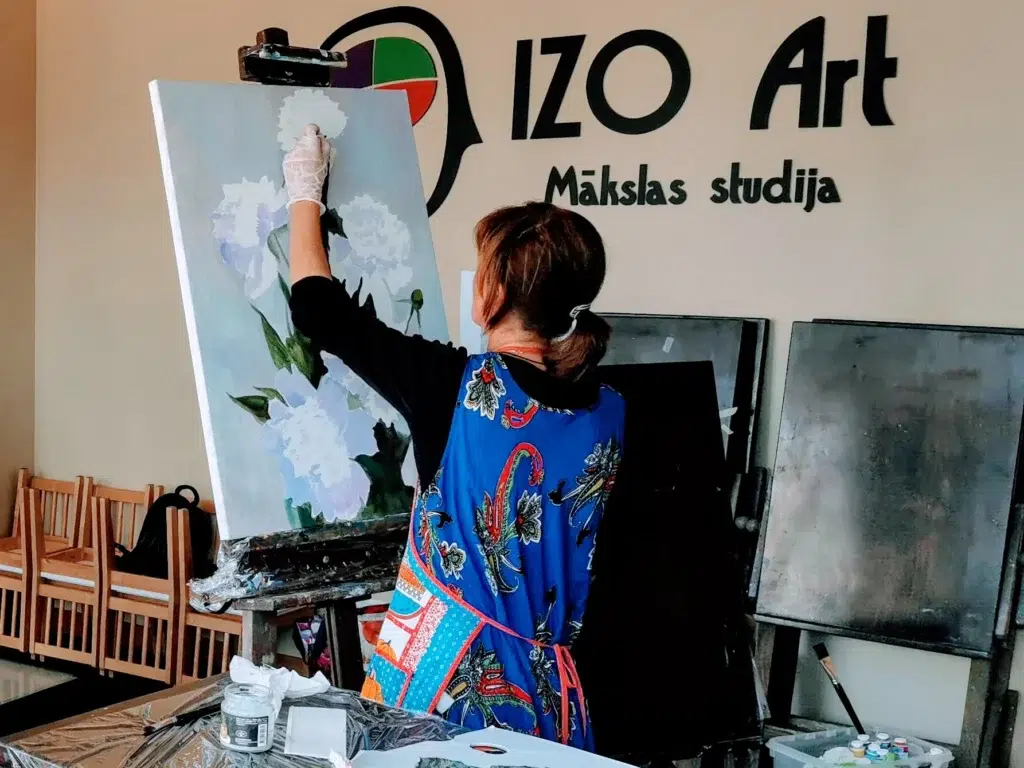 ''IZO Art'' mākslas studijas gleznošanas kursi