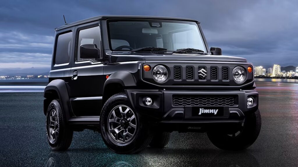 2023. gada melns Suzuki Jimny