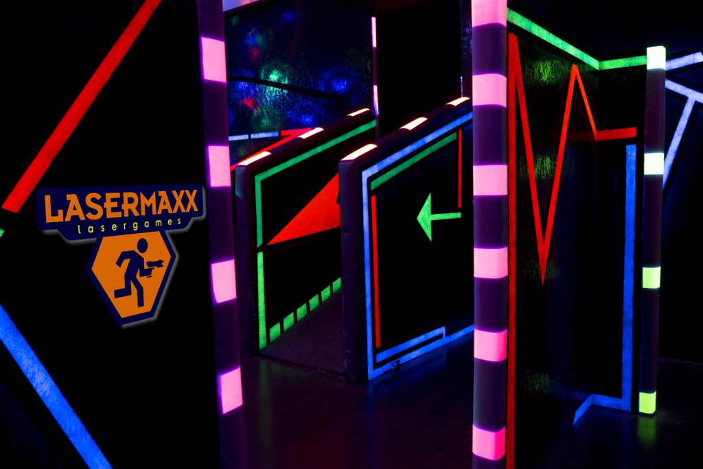 ''Lasermaxx'' lāzerpeintbols Rīgā.