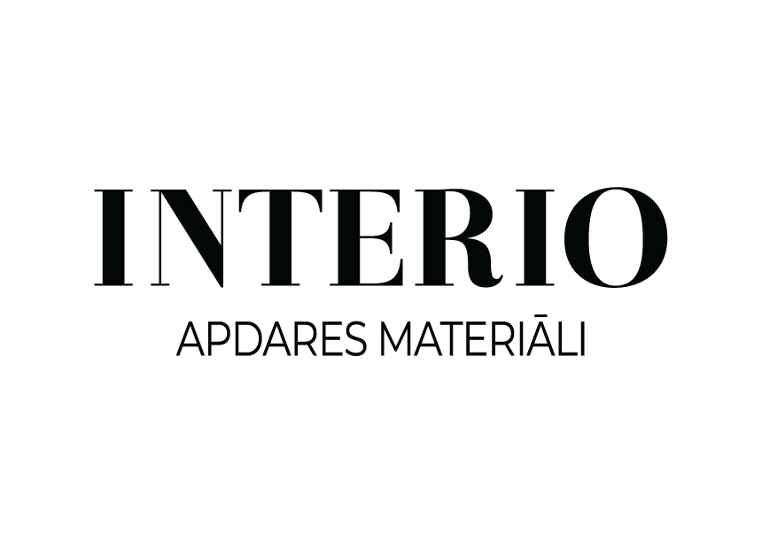 INTERIO melns logo