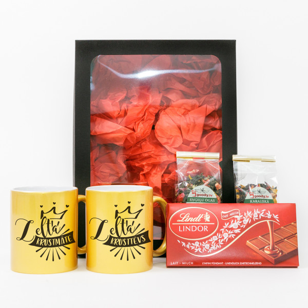 Premium dāvanu komplekts "Zelta krustvecāki" no goody.lv