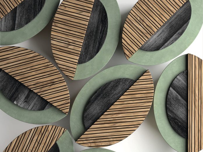 Ar strippedwood R74 izveidots dekoratīvs attēls