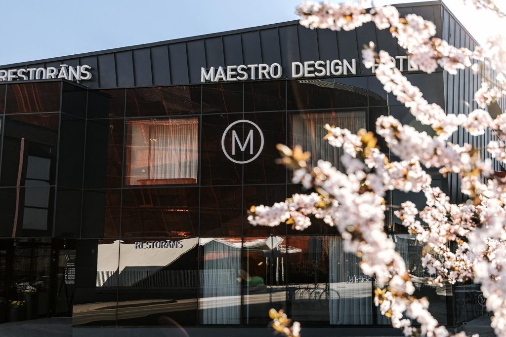 Maestro Design Hotel and Restaurant ēka Liepājā