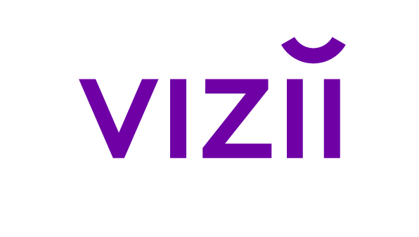 Vizii logo violets