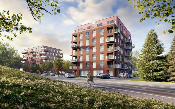 Jaunais dzīvojamais komplekss Vītolu parks Rīgā