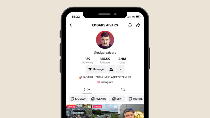 Edgara Aivara TikTok