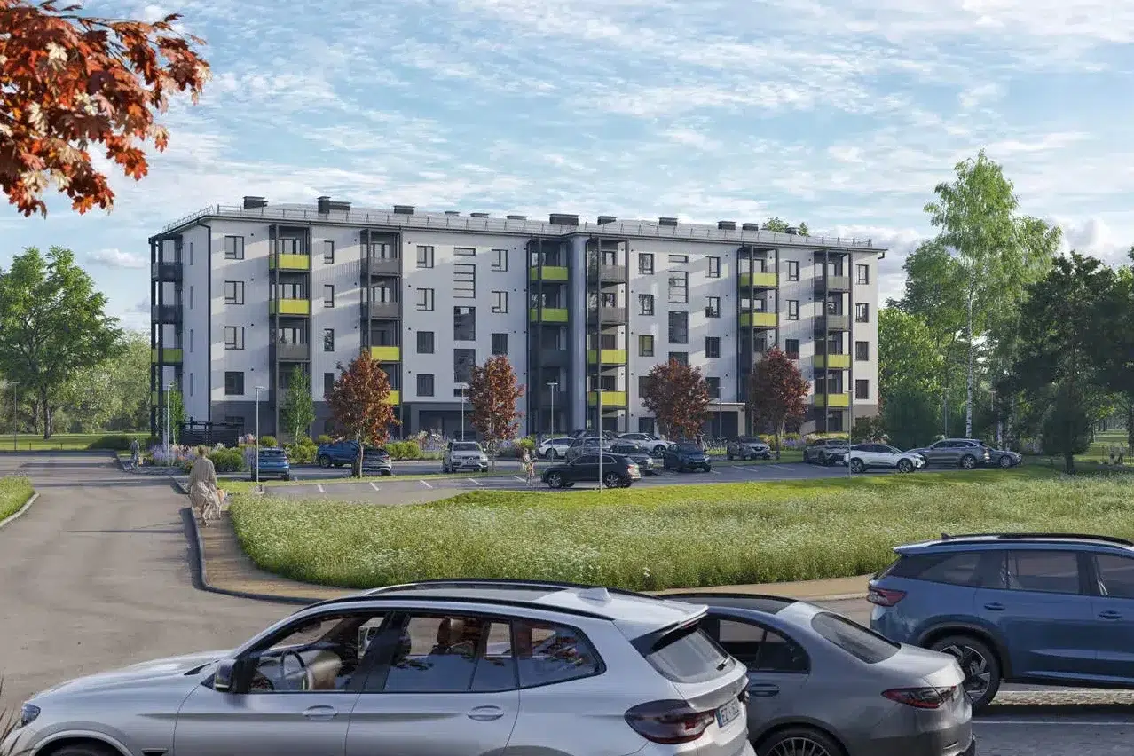 Dreilinga mājas jaunā projekta ēka