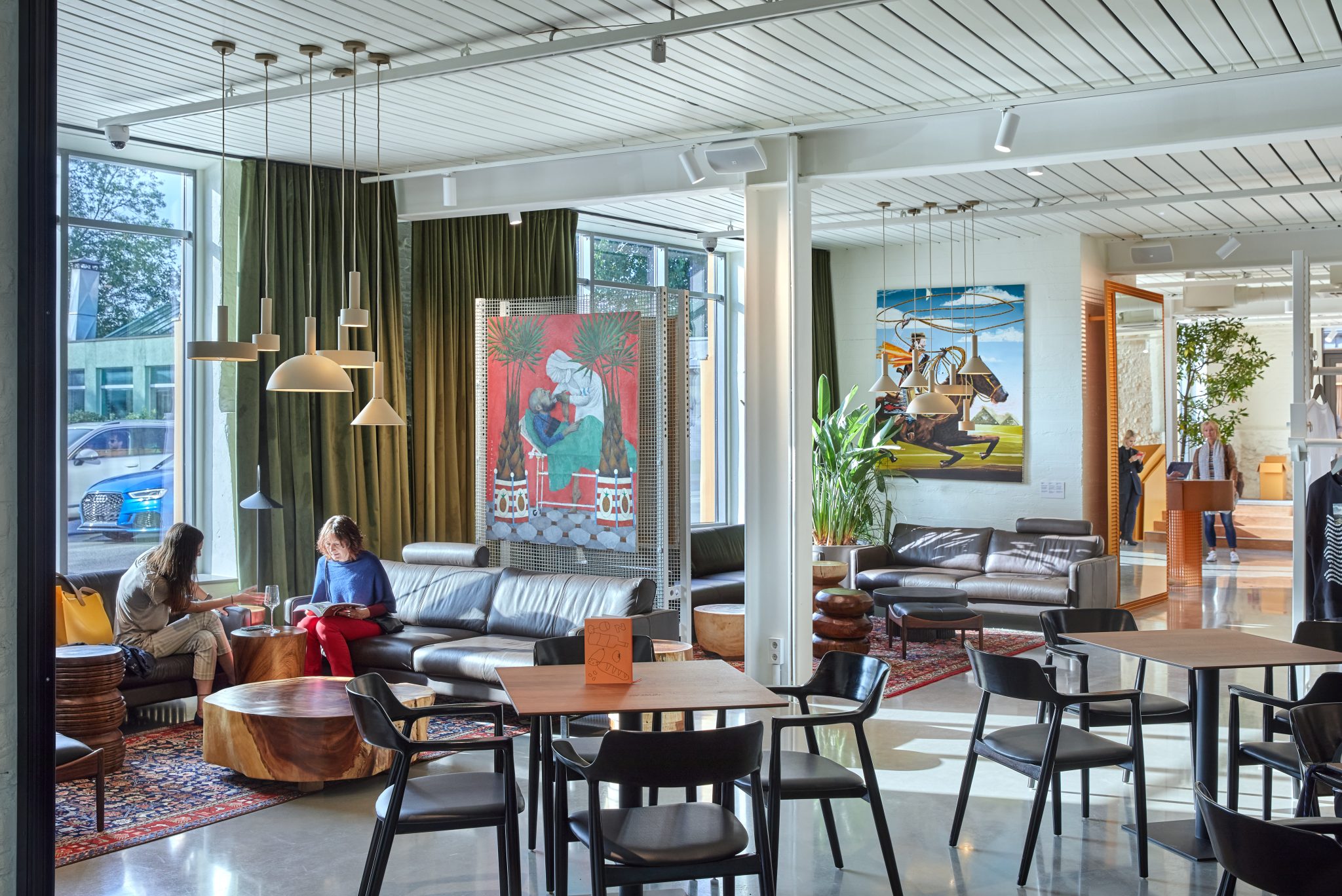 Pasākumu telpa mākslas centrā Zuzeum