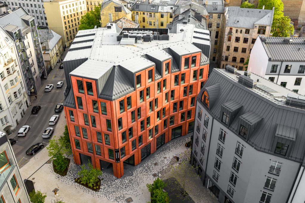 Magdelēnas kvartāls, skats no Antonijas ielas