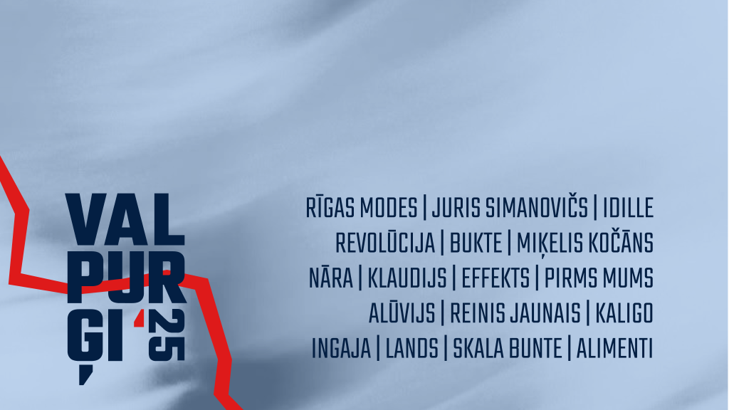 Festivāla Valpurģi gaidāmie mākslinieki