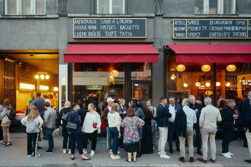 Brasserie vivien apmeklētāji