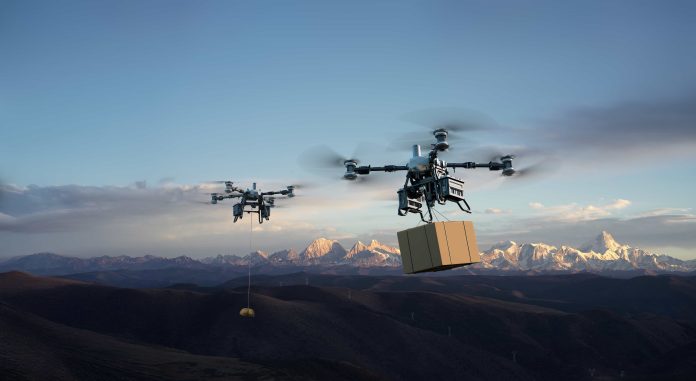 DJI Flycart 100 drons