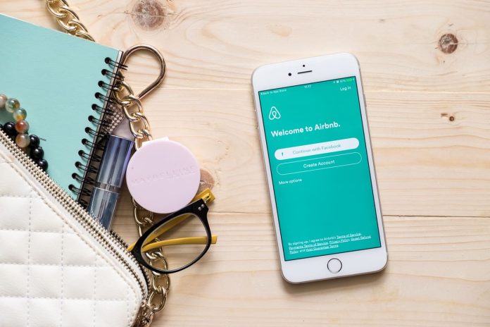 Airbnb ielagošanās