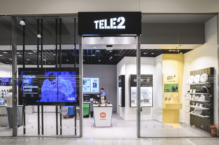 Tele2 centrs lielveikalā