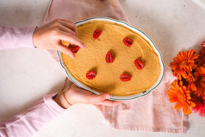 Cepumu tiramisu bļodā