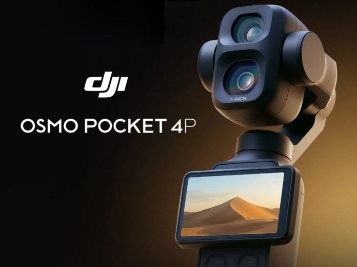 DJI osmo pocket 4p kamera