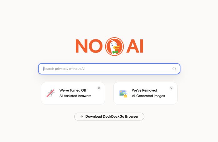 DuckDuckGo search